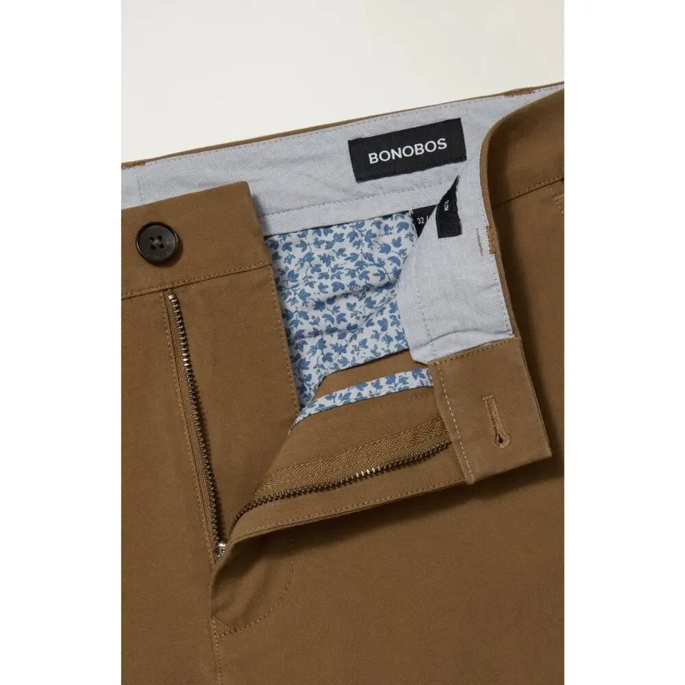 Bonobos The Chino 2.0 Stretch Washed Athletic Fit 36(38)X30(28) Nuthatch Gold